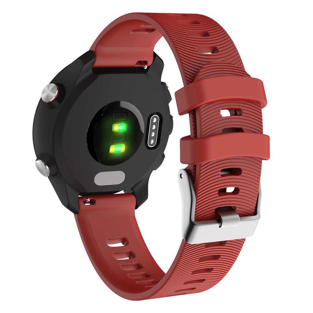 Watch strap for Garmin Forerunner 245/245M/Vivoactive 3 soft silicone Smart watches bands for Forerunner 645 Music Wristbands
