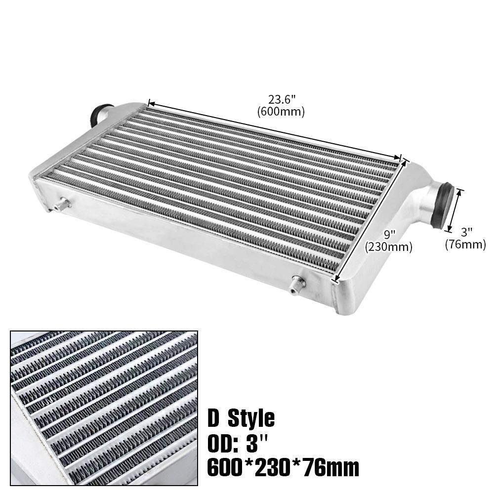 65/76mm Automobile Intake Ventilation Pipe Turbocharger Intercooler Radiator Cooling Air Cooler Tube Intercooler Modification