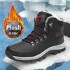 Xiyin Men's Winter Snow Boots: Outdoor Warm Sports Shoes, Large Size, Cotton-lined