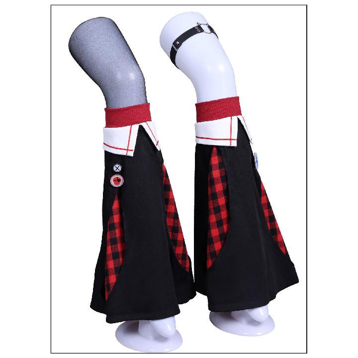 Asuka Langley Soryu Rock Band Cosplay Costume, Neon Genesis Evangelion Jacket Outfit