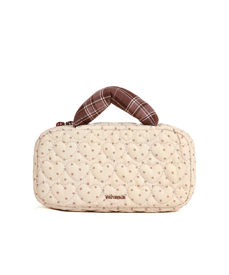 Vanwalk Bebe Quilted Pouch [Butter]