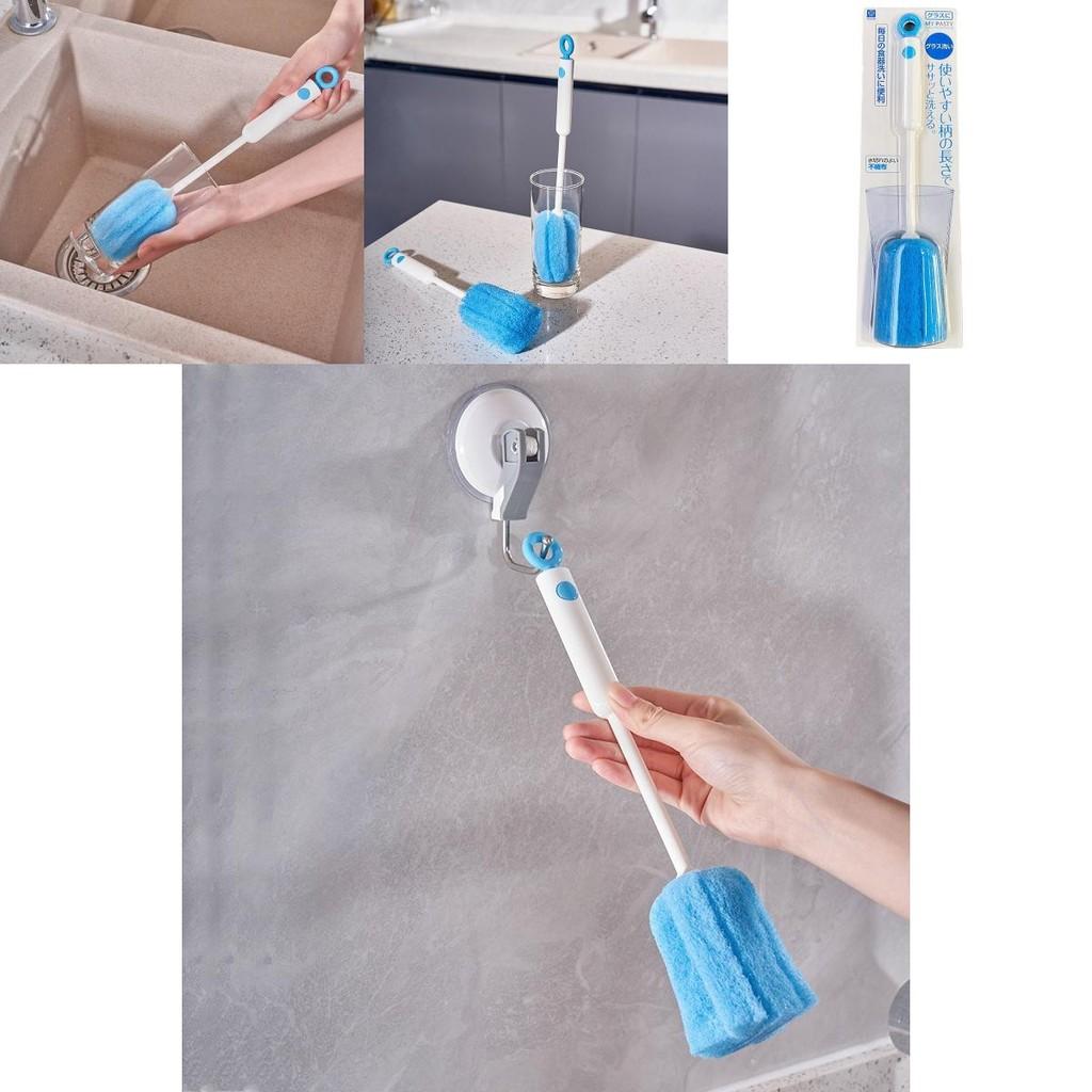 Cup Durable Cleaning Brush For Kitchen Use With Long Handle And Soft Bristles