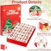 Christmas Calendar Festive Empty Drawer 24 Days Vacation Dog Calendar For Holiday Party Gathering Activities Family Festival