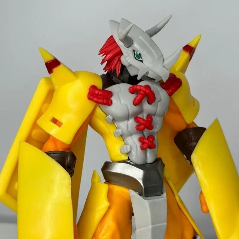 20 см Фигурка War Greymon Аниме Статуэтка Цифрового Монстра Монстр Греймон Фигурка Скульптура Украшение для Гостиной Настольные Аксессуары