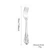 Vintage Western Gold Plated Cutlery Dining Knife Fruit Fork Teaspoon Butter Knife Set Luxury Dinnerware Engraving Tableware Set