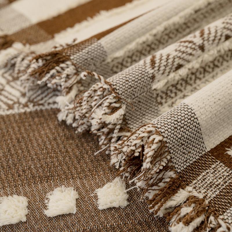 Chenille Tassel Sofa Blanket Full Four Season Universal Throw Blankets Sofa Cover Dust Anti-cat Scratch Sofa Protector Carpet