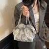 Niche Fashion Chain Bright Diamond Commuter Clip Bag Women's Summer New Cloud Bag Single Shoulder Oblique Span Bag