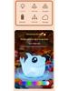 Rechargeable Shark Tap Night Light - Q Version Bedside Atmosphere Lamp