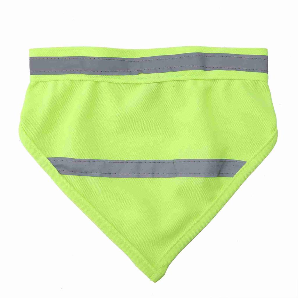 Reflektierendes Halstuch für Hundewelpen (Fluoreszierendes Gelb S)