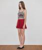 Sinun Flare Knit Skirt & Cape (Red)