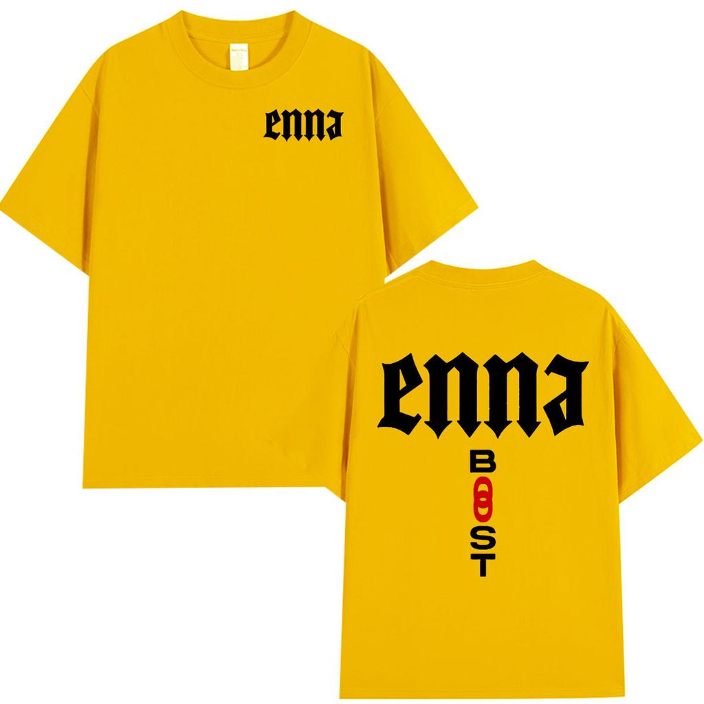 Rapper PLK Enna Boost Graphic T Shirt Men's Women Clothing Fashion Hip Hop Oversized T-shirt Casual Cotton Short Sleeve T-shirts