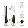 53 Pieces DBCompatible 17 18 26 Torch Parts Multiple Sizes Welding Gas Lens Kit Easy To Install