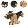 Bear Figurine, Animal Decoration for Living Room Shelf