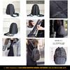 Grande Grace Women's Lightweight Nylon Shoulder BagBackpack, Black