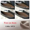 For Toyota Corolla E210 Corolla Cross 2019-2026 Car Door Slot Protective Pad Leather Waterproof Glove Box Mat Auto Accessories