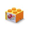 LEGO Aufbewahrungsbox Stein 4 leuchtend orange 40031760