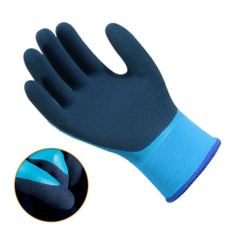Work Gloves Cold-resistant Cold Storage Fishing Unisex Wear Windproof Low Temperature Outdoor Sport Blue Black