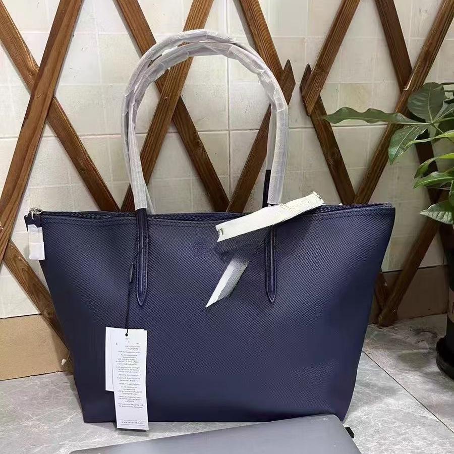 Bolso de Mano de Imitación Cocodrilo de Lujo para Mujer - Gran Capacidad, Impermeable, Ligero, Bolsa de Compras