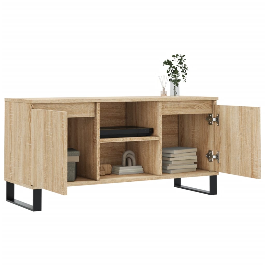 TV Cabinet Sonoma Oak 104 x 35 x 50 cm Particleboard