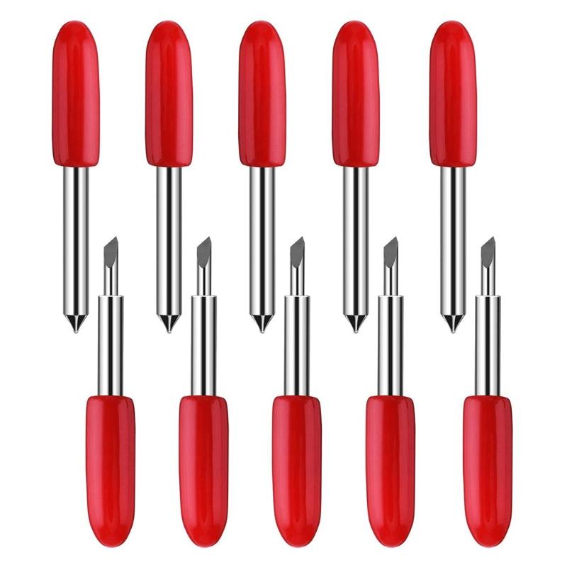 30/45/ 60 Degree Vinyl Cutter Plotter Blades + Blade Holder For Graphtec CB09 Practical Tungsten Steel Milling Cutter