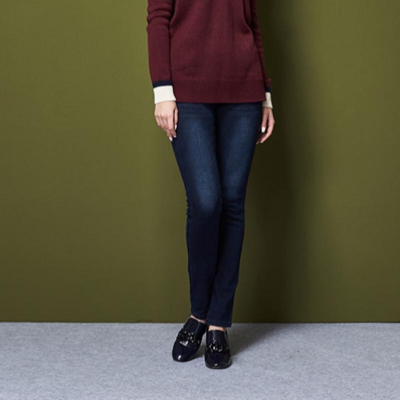 Bang Bang Women S Slim Fit Bonded Fleece Lined Denim 1 Of 3