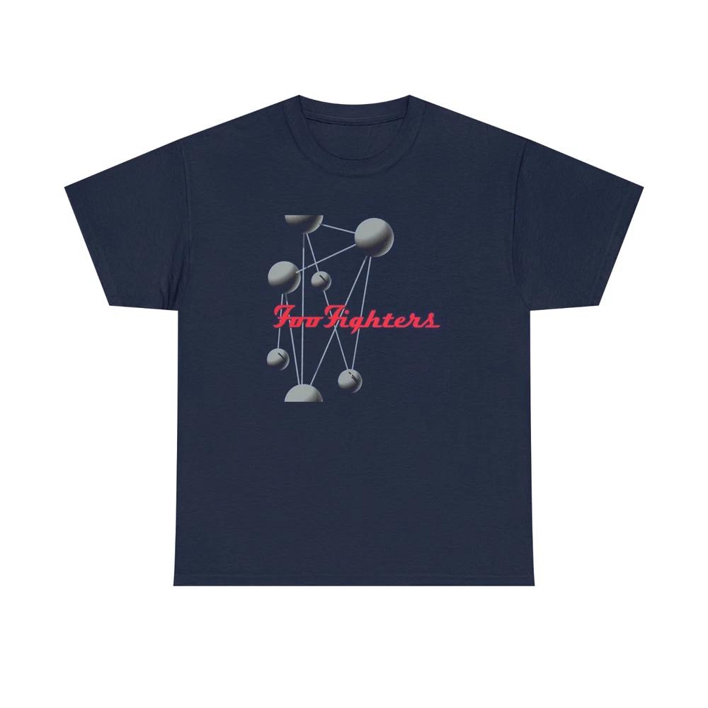 Foo Fighters The Colour And The Shape Album Navy Shirt Cl765 S
