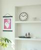 Peniche Line Wall Clock Silent Wall Clock Open-Type Clock 5 Colors