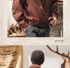 Men's American Retro Lapel Jacket - Spring/Autumn 2025 Loose Casual Pilot Style
