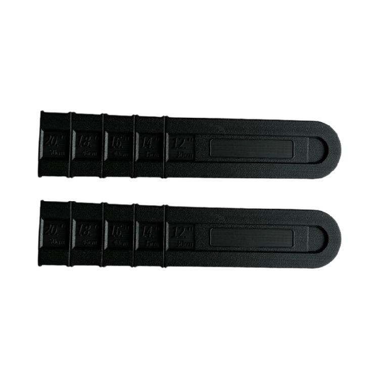 Black Plastic Safety Chain Sawing Protective Chainsaw Bar Sheath for Efficient Storage and Protections of Sawing Blade