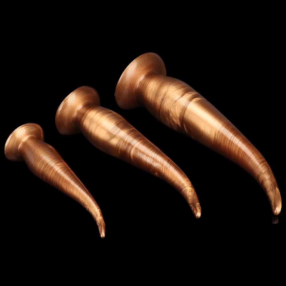 PVC Extra Long Anal Plug Dildo Sex Toy Masturbator for Men and Women Strap On Penis Realistic Dick