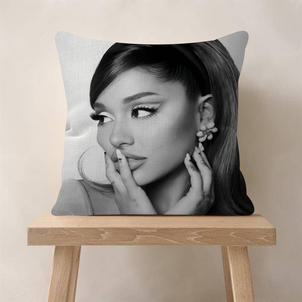 AAriana Hot Singer Grande Cushion Cover Car Throw Pillow Case For Sofa Car Christmas Gift