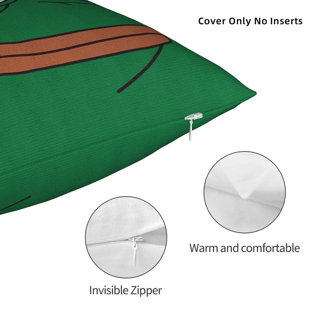 Pepe The Frog Pillow Case Design Pillow Cover For Living Room Sofa Novelty Pillowcases