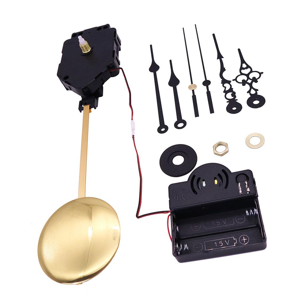 Meccanismo Movimento Orologio a Pendolo al Quarzo da Parete Carillon Kit di Riparazione Fai da Te per Riparare Sostituire Decorazioni per la Casa