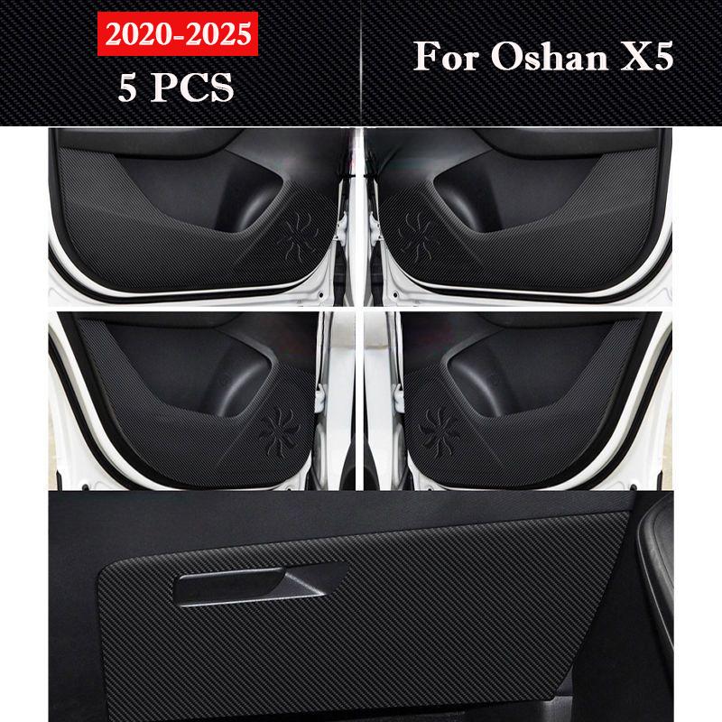 For Oshan X5 Plus 2020-2026 Car Door Anti Kick Pad Glove Box Protection Sticker Mats Scratch Resistant Film Interior Accessories