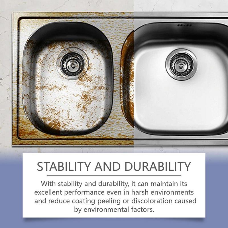 Stainless Steel Rust Remover Fast Acting Rust Dissolver Rust Removal Spray Multipurpose Metal Cleaner Heavy Duty Rust Remover