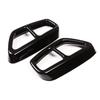 For 2017-18 BMW 5 Series G30 G31 Dual Exhaust Pipe Tip Covers Stainless Steel 2x
