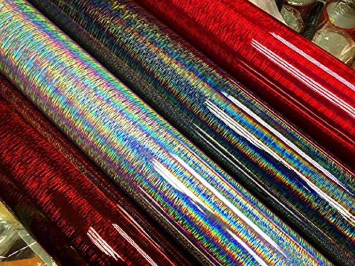 Plated Car Wrap 152cm X Purple Wrapping Film [Majola Brushed] Sheet, 30cm, Hairline,