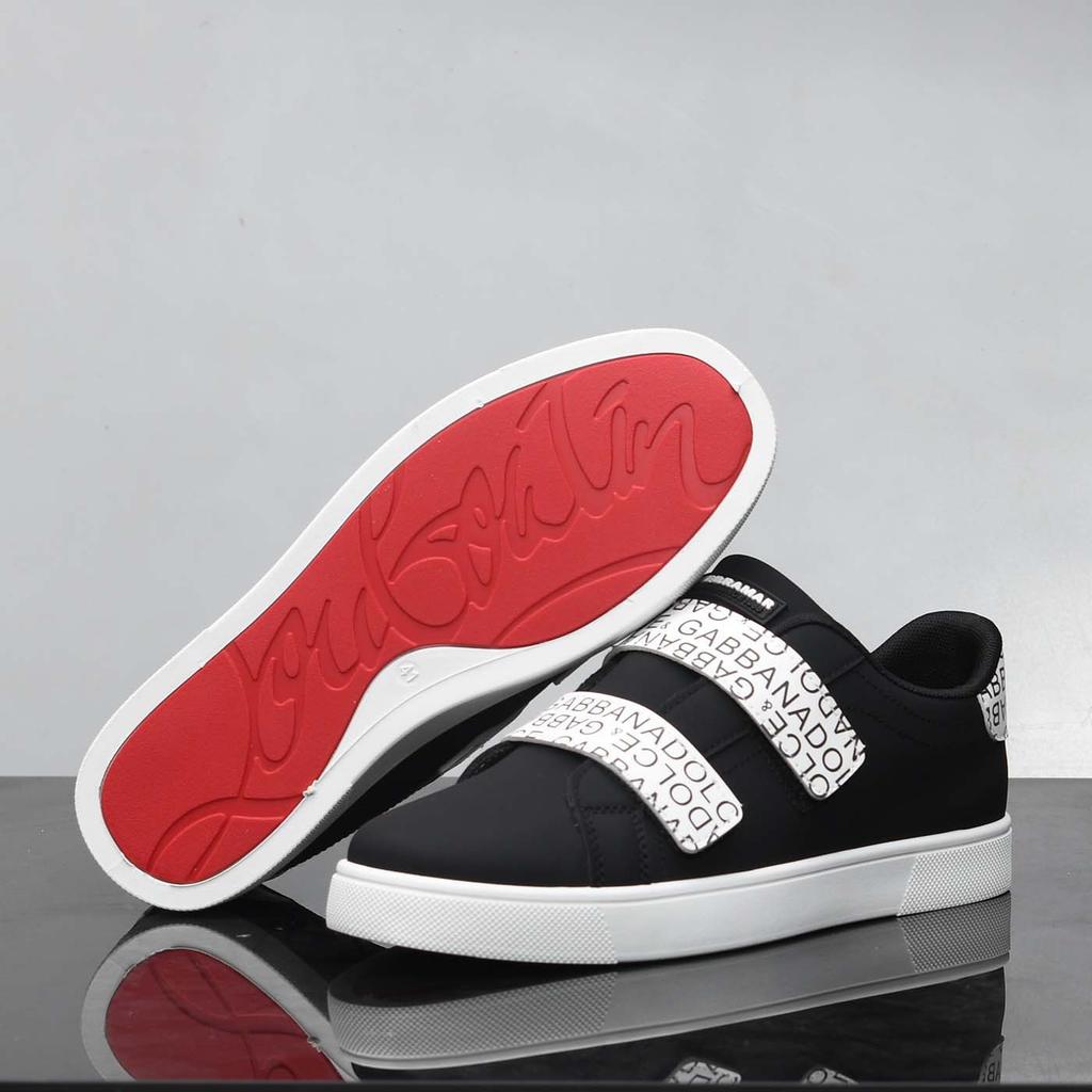 Scarpe casual primaverili con suola piatta a bassa caviglia nere scarpe da allenamento tedesche alla moda k