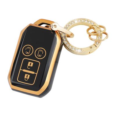 Futwod 4 Button Key Holder for Suzuki Solio Spacia Jimny Hustler Swift Crosby Flare