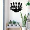 Customizable Metal Wall Art Bowling Family Name Sign Personalized Fairy Tale Silhouette Home Garden Decor Hot Sale
