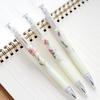3Pcs Plastic 0.5mm Mechanical Pencil Beautiful Flower Automatic Pen for Children Stationery