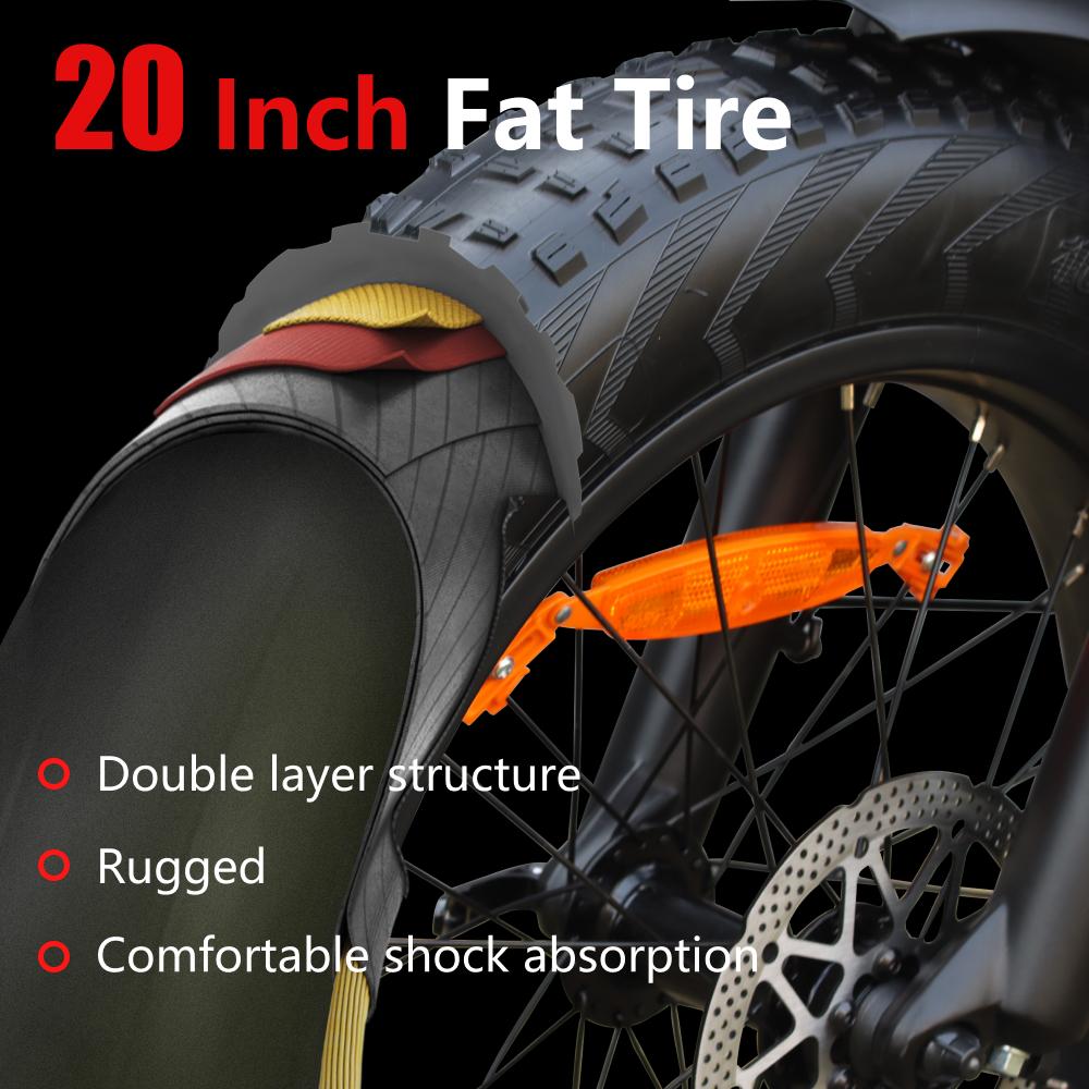 HX Q3 Adult Electric Bike 2000W Men's Mountain Bike 48V20AH Battery 20*4.0 Inch Fat Tire E-bike City Electric Bicycle