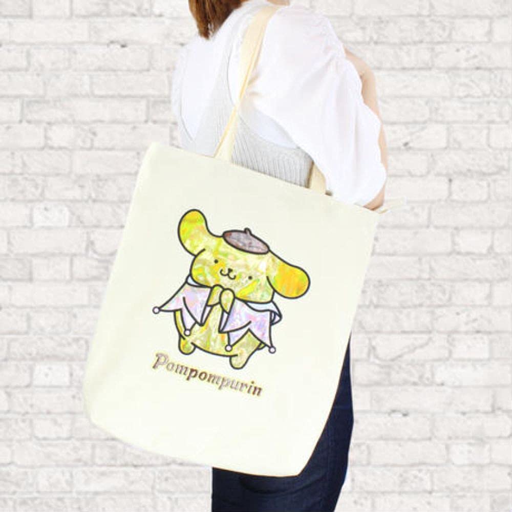 Shiny Tote Bag for Kids 4582135138347 Pompompurin [Yasuda Trading]