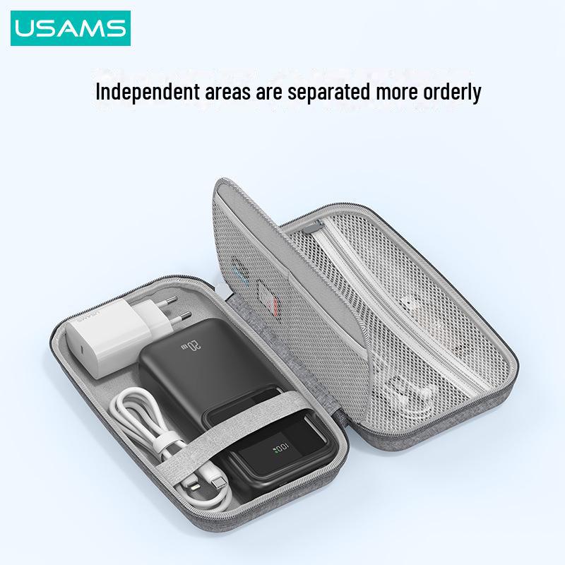 Portable Power Bank & Accessories Storage Case
