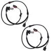 2 Stück ABS Sensor 8D0927803D Kompatibel für VW Passat 3BG 3B A4 (8D,B5) von Bj.1999