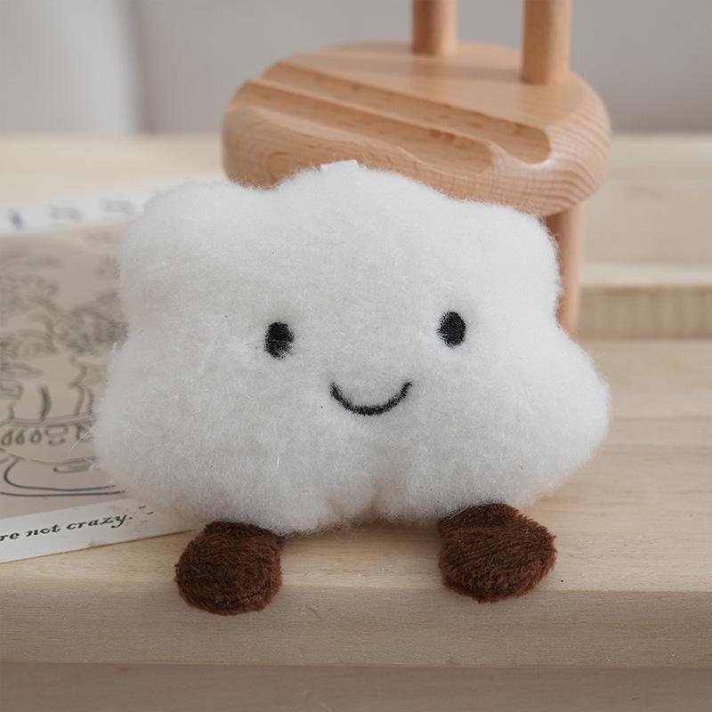 Ключница-брелок Облачко - Популярный персонаж из Интернета, Украшение для Автомобиля и Сумки 10 cm