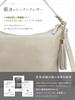 Encore Women's Genuine Leather Shoulder Bag for Entrance and Graduation Ceremonies [Includes Two Straps], 2-Way, Crossbody, Water Bottle Fit,