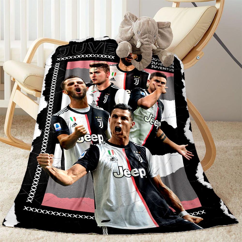 Juventus Blanket Soft Warm Cozy Great For Livingroom Couch Bed For All Occasions Digital Print Ideal Gift For Birthday Valentine'S Day