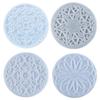 Poppy DIY Crystal Resin Mandala Coaster Mold - Home Ornament Tabletop Decoration Silicone Mold Available