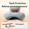 Ergonomic Travel Neck Pillow Inflatable Rapid Air Inflation Technology Foldable for Long Journey Workplace Rest